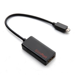 SlimPort to HDMI Adapter for Google Nexus 4/LG Optimus G Pro - Click Image to Close